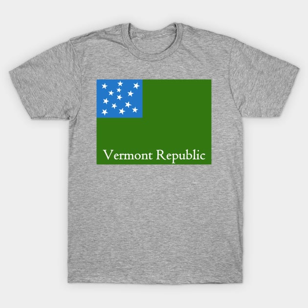 Vermont Republic Flag T-Shirt by American Revolution Podcast